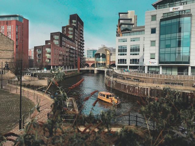 "Scenic View of Leeds - A picturesque photograph capturing the vibrant city of Leeds, England."